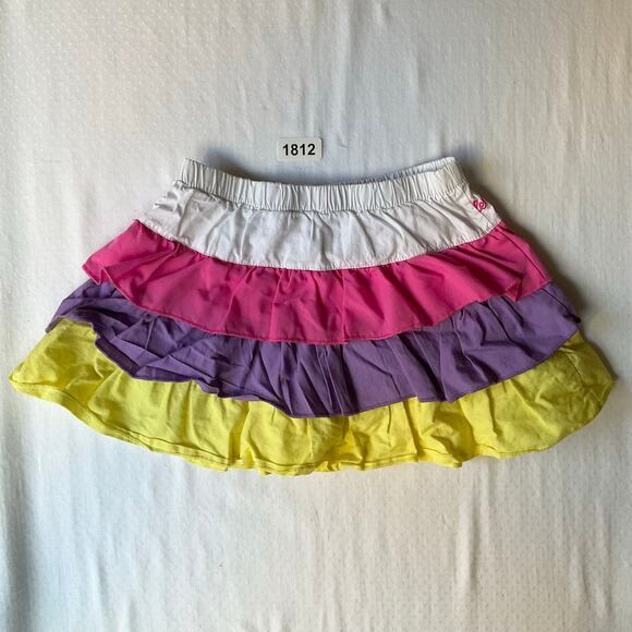 My Little Pony Girl’s Ruffle Skort size 5, Pink & Yellow, Skirt w Liner Shorts - Picture 7 of 7